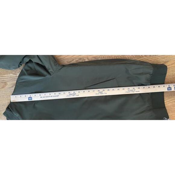 DSG  Long Bomber Rain Repellent Jacket Womens L Olive Green NEW NWT - Picture 7 of 8